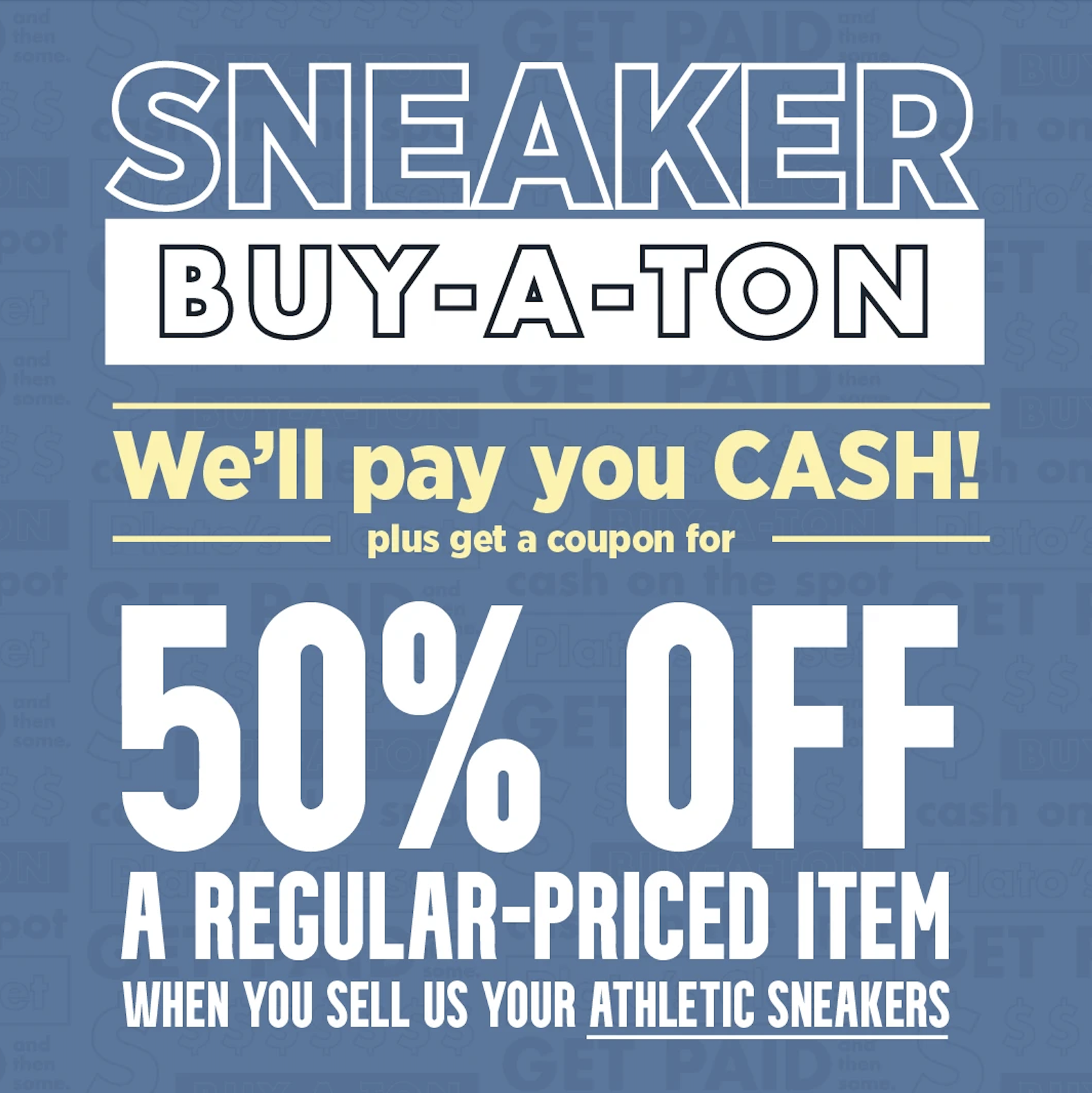 We Want Your Gently Used Athletic Sneakers!